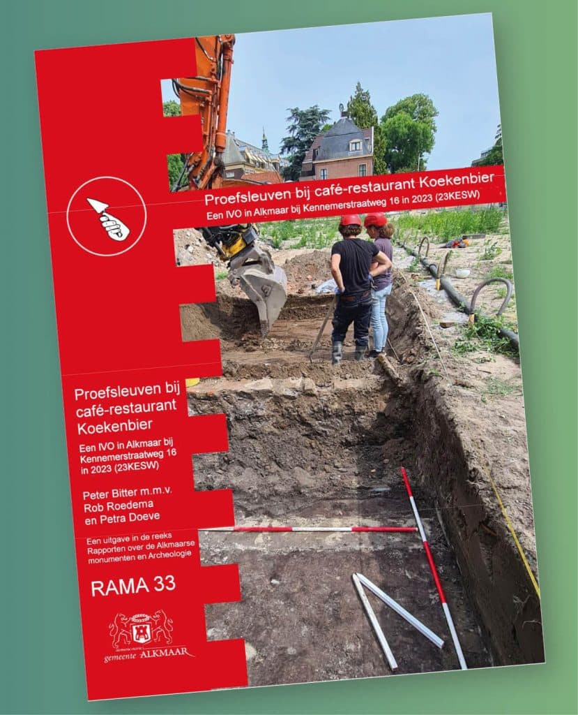 Rama 33 Proefsleuven bij cafe-restaurant Koekenbier