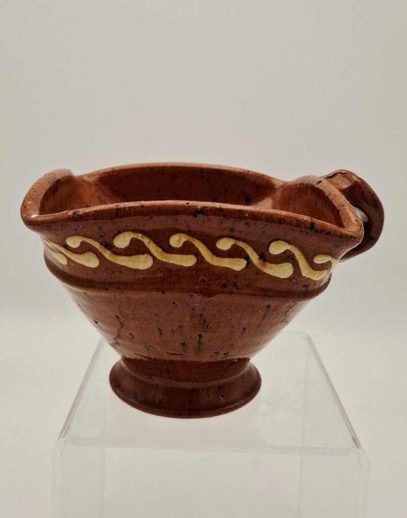 Aardewerk van een bakkerij uit de woning van de familie Schenk in Grootschermer