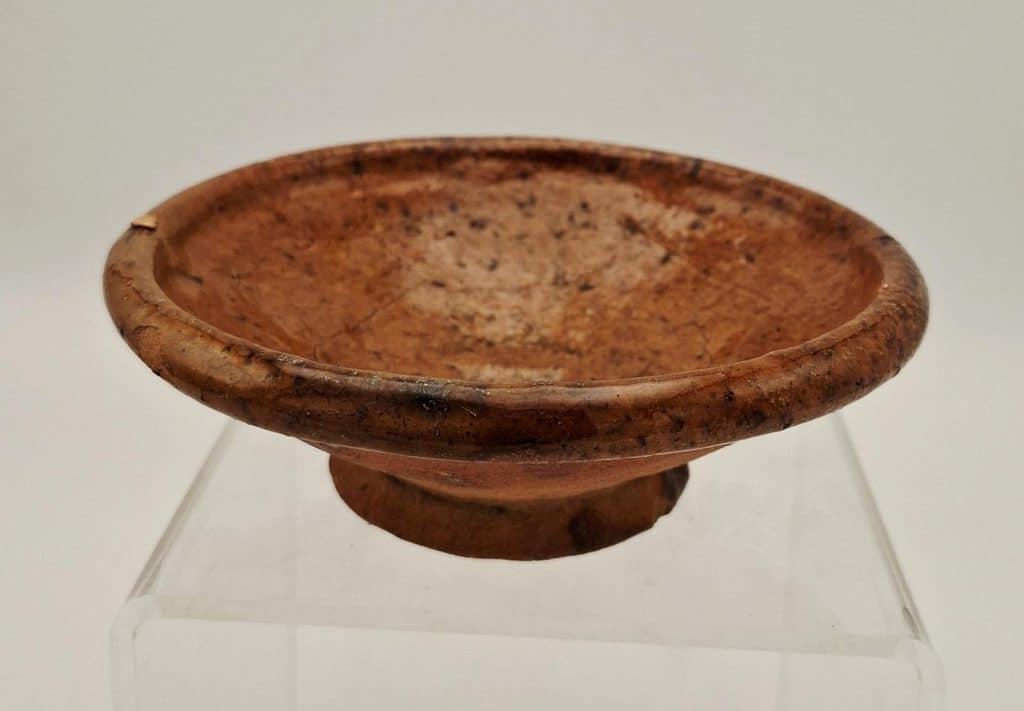 Aardewerk van een bakkerij uit de woning van de familie Schenk in Grootschermer