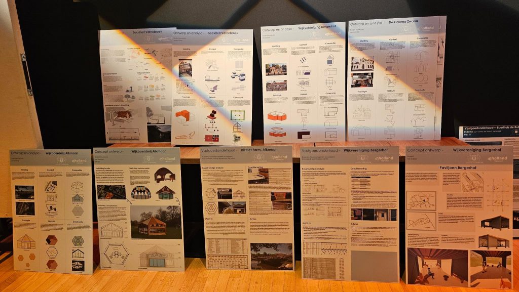 Presentaties van studenten Bouwkunde van InHolland