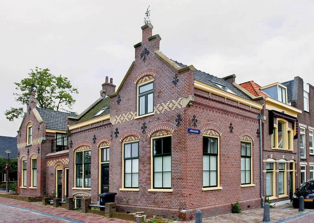 Brugwachterswoning op de Eilandswal. Foto Joop Elsinga uit 2010.