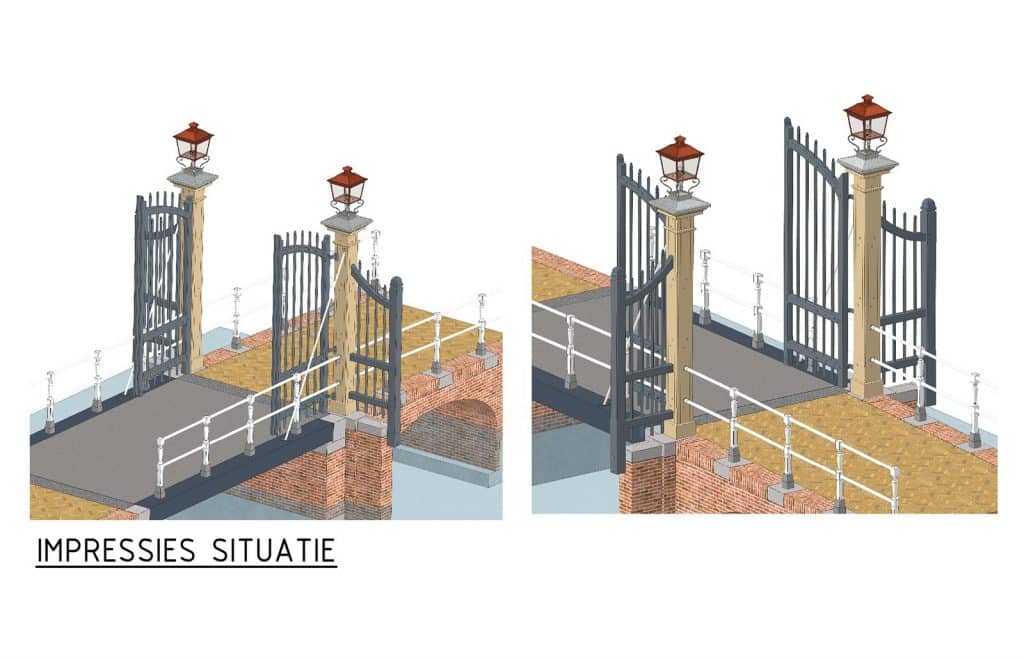 Impressie van het Nieuwlanderhek in Alkmaar