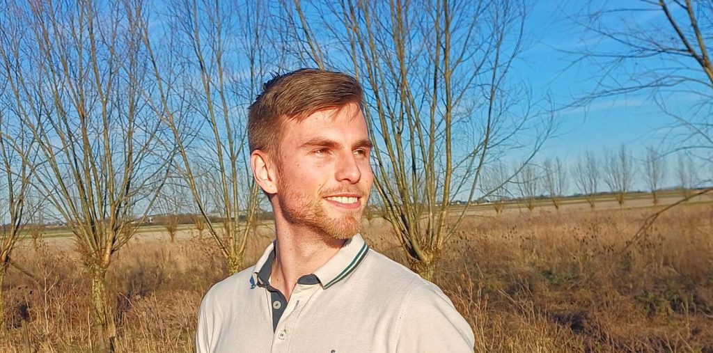 Tim van der Heijden, Stagiair bij vakgroep Erfgoed.