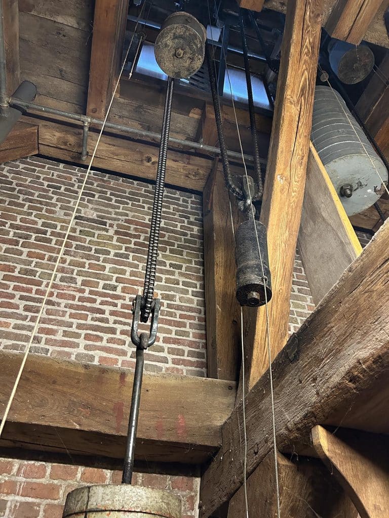 Het uurwerk in de Waagtoren