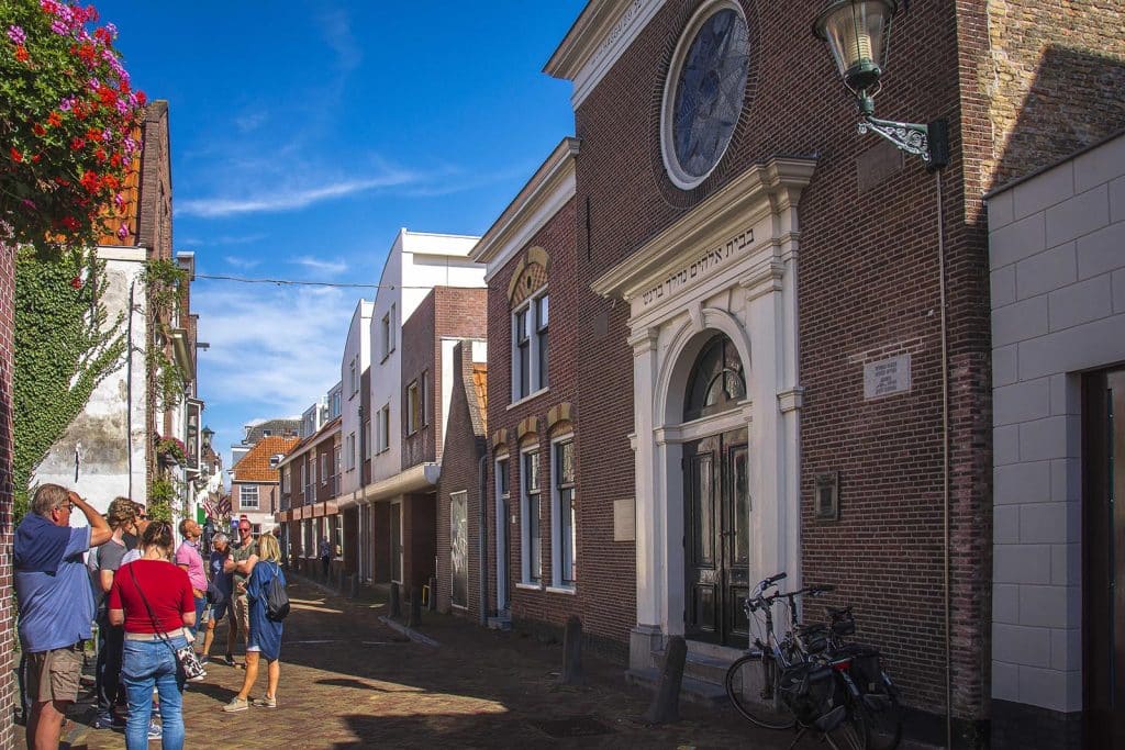 Alkmaarse Synagoge Beet David in de Hofstraat.