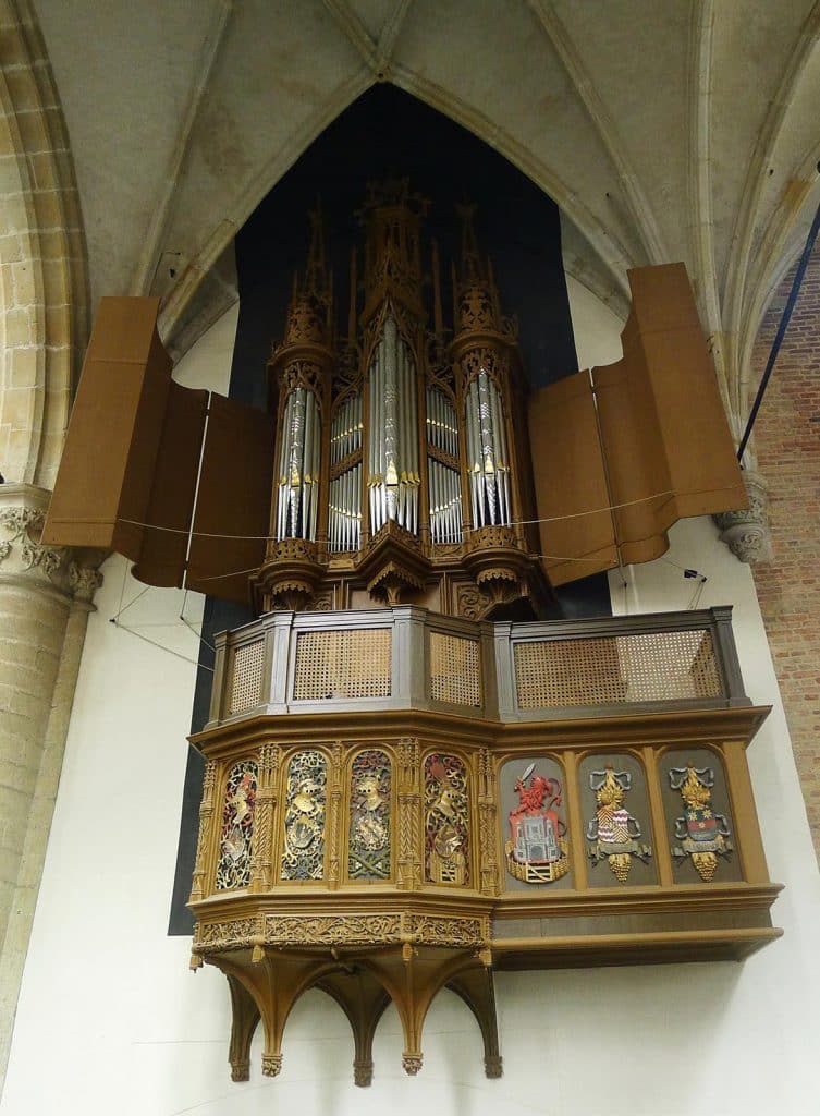 Van Covelens orgel in de Grote Kerk Alkmaar.